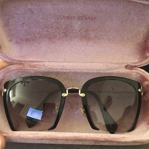 Miu Miu Noir Sunglasses